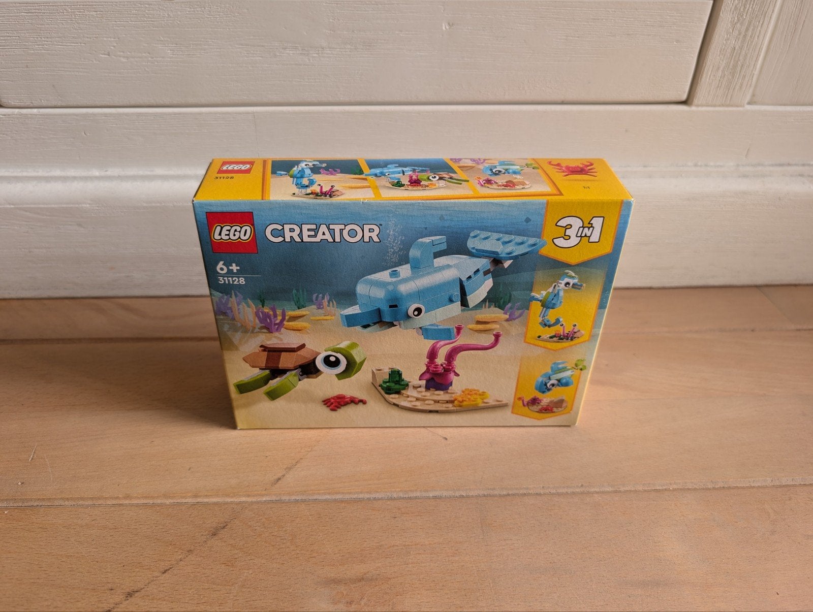 LEGO Creator 31128 Zee Schildpad Dolfijn Vis 3-in-1 Set, Lego, Nieuw, Ophalen of Verzenden, Ongeopend/sealed