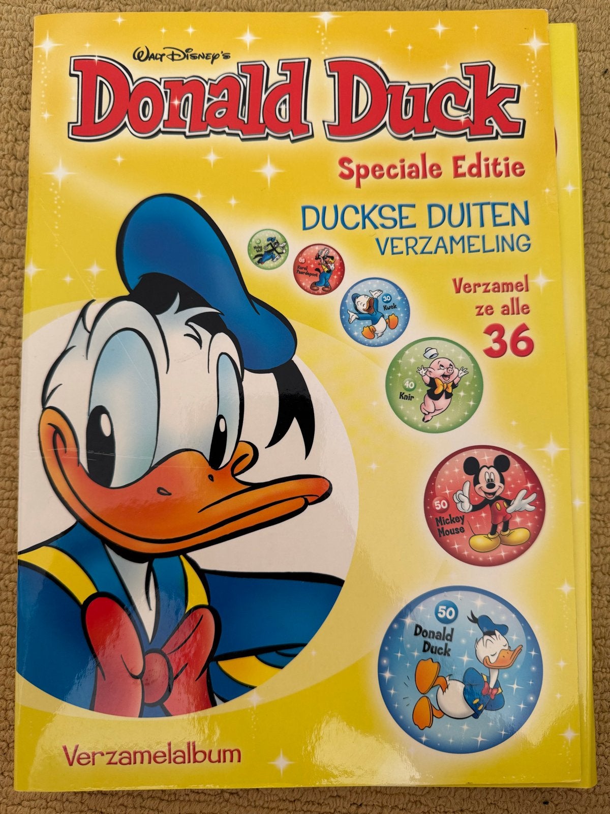 Donald Duck Speciale Editie Duckse Duiten Verzamelalbum, Boeken, Stripboeken, Eén stripboek, Ophalen of Verzenden, Zo goed als nieuw