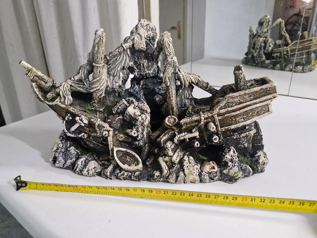 Decoratie aquarium schildpadden, Dieren en Toebehoren, Ophalen, Gebruikt, Decoratie