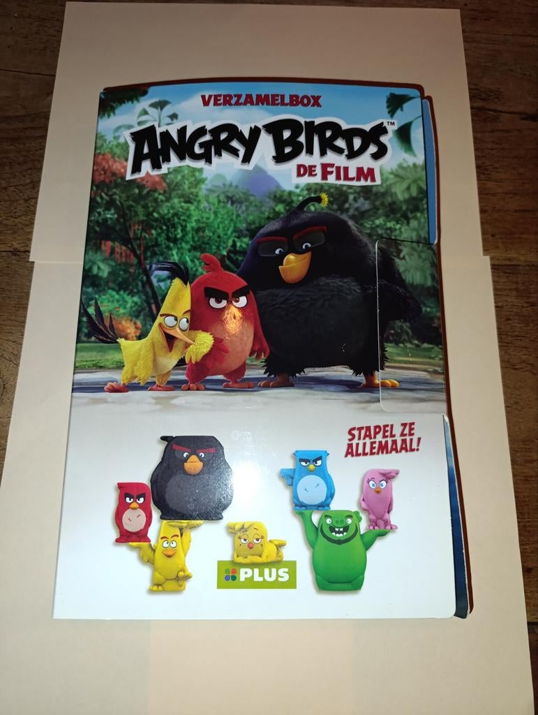 Angry Birds de Film Verzamelbox met spaar speel/om te sparen, Verzamelen, Ophalen of Verzenden, Gebruikt