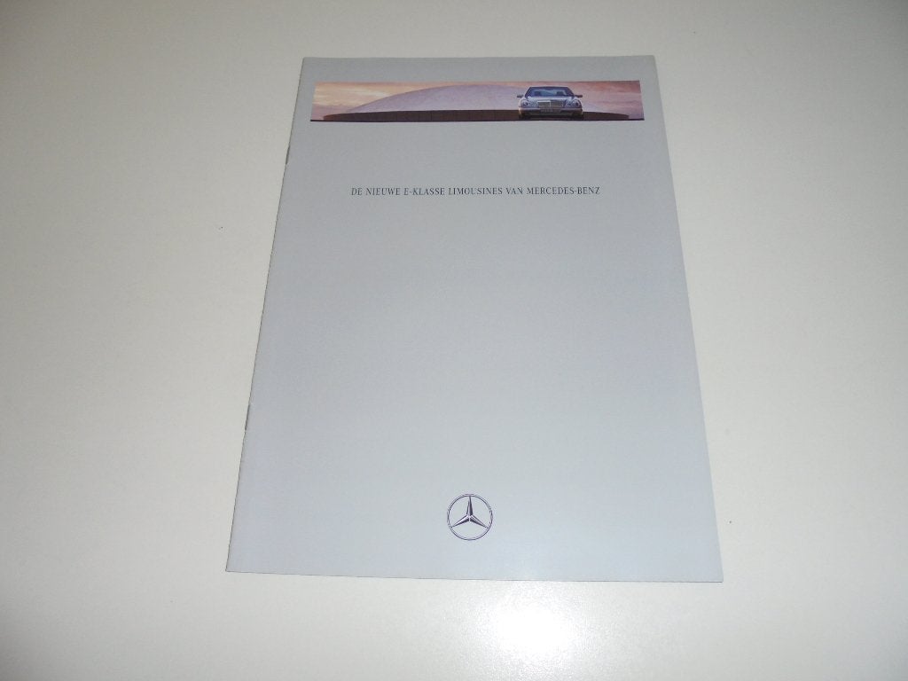 brochure nieuwe Mercedes E-klasse  1996, Ophalen of Verzenden, Nieuw, Mercedes