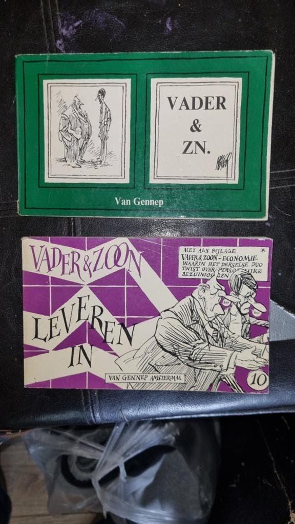 Vader & Zoon - Leveren in en Economie (2 boeken), Ophalen of Verzenden, Gelezen, Peter van Straaten