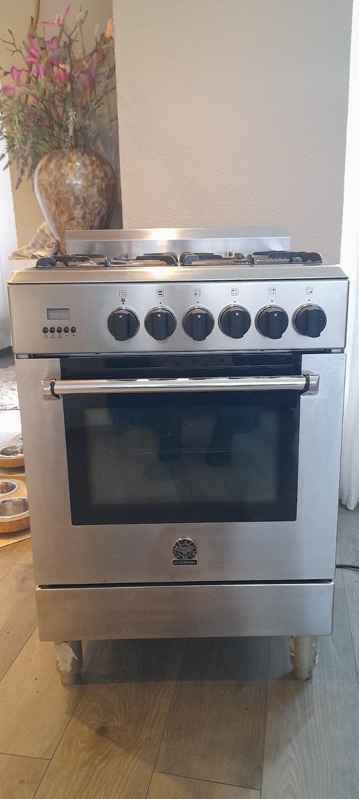 La Germania Bertazzoni Fornuis 60 cm - Nieuw Grill Element, Witgoed en Apparatuur, Ophalen, Gebruikt, Grill, Gas
