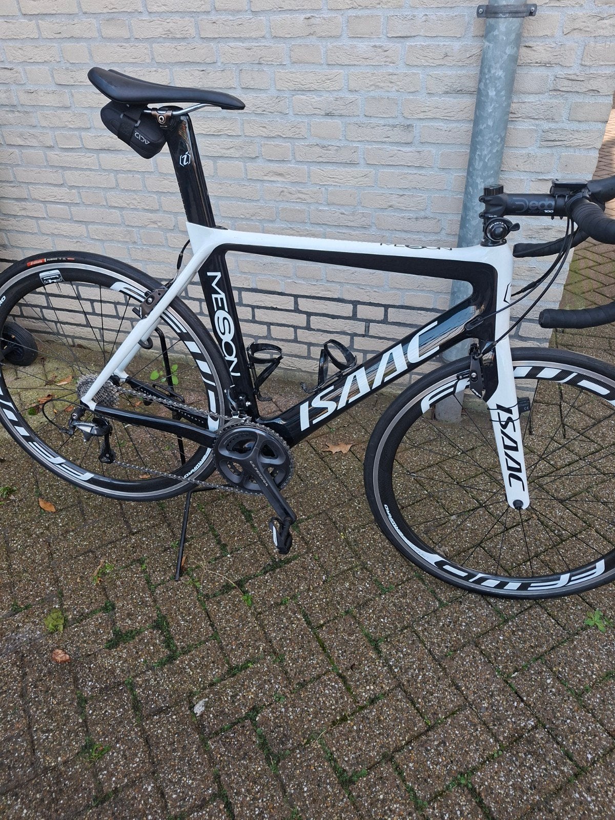 Isaac Meson Racefiets - Ultegra 12 speed, Full Carbon, Carbon, Zo goed als nieuw, 57 tot 61 cm, Meer dan 20 versnellingen