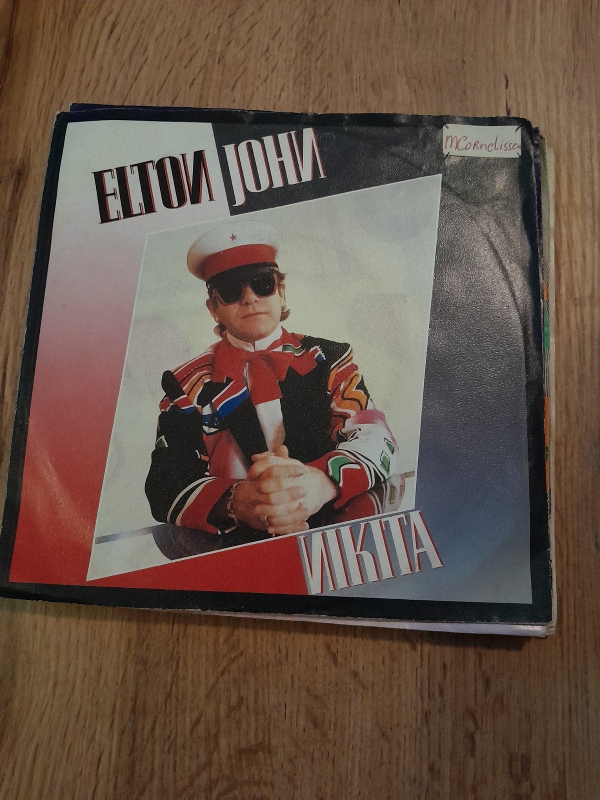 elton john 7inch nikita, Ophalen of Verzenden, Zo goed als nieuw, Pop
