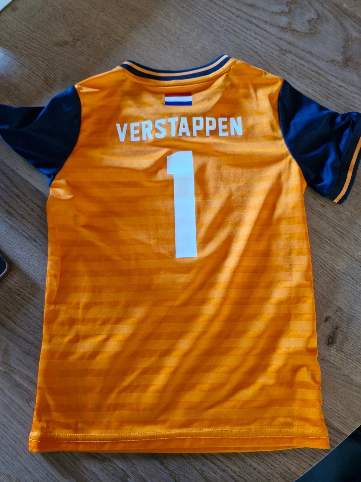 Verstappenshirt maat 128, Ophalen of Verzenden, Zo goed als nieuw