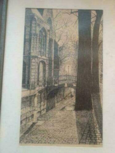 Bartholomeusbrug JAN PEETERS Oude kerk Delft Brug, Ophalen