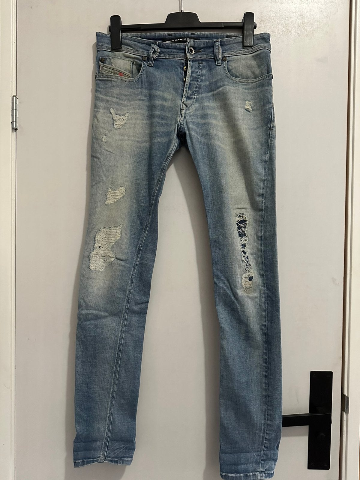 Diesel jeans, Ophalen of Verzenden, Zo goed als nieuw, Blauw, W32 (confectie 46) of kleiner
