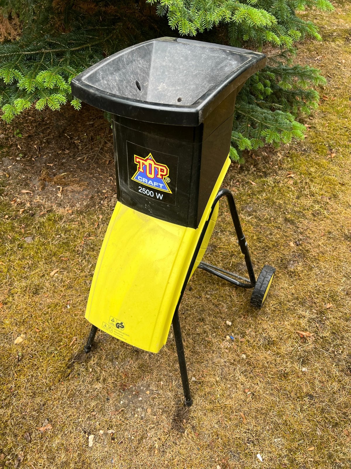 Top Craft 2500 W Elektrische Hakselaar - Gebruikt, Tuin en Terras, Hakselaars, Ophalen, Gebruikt, Elektrisch