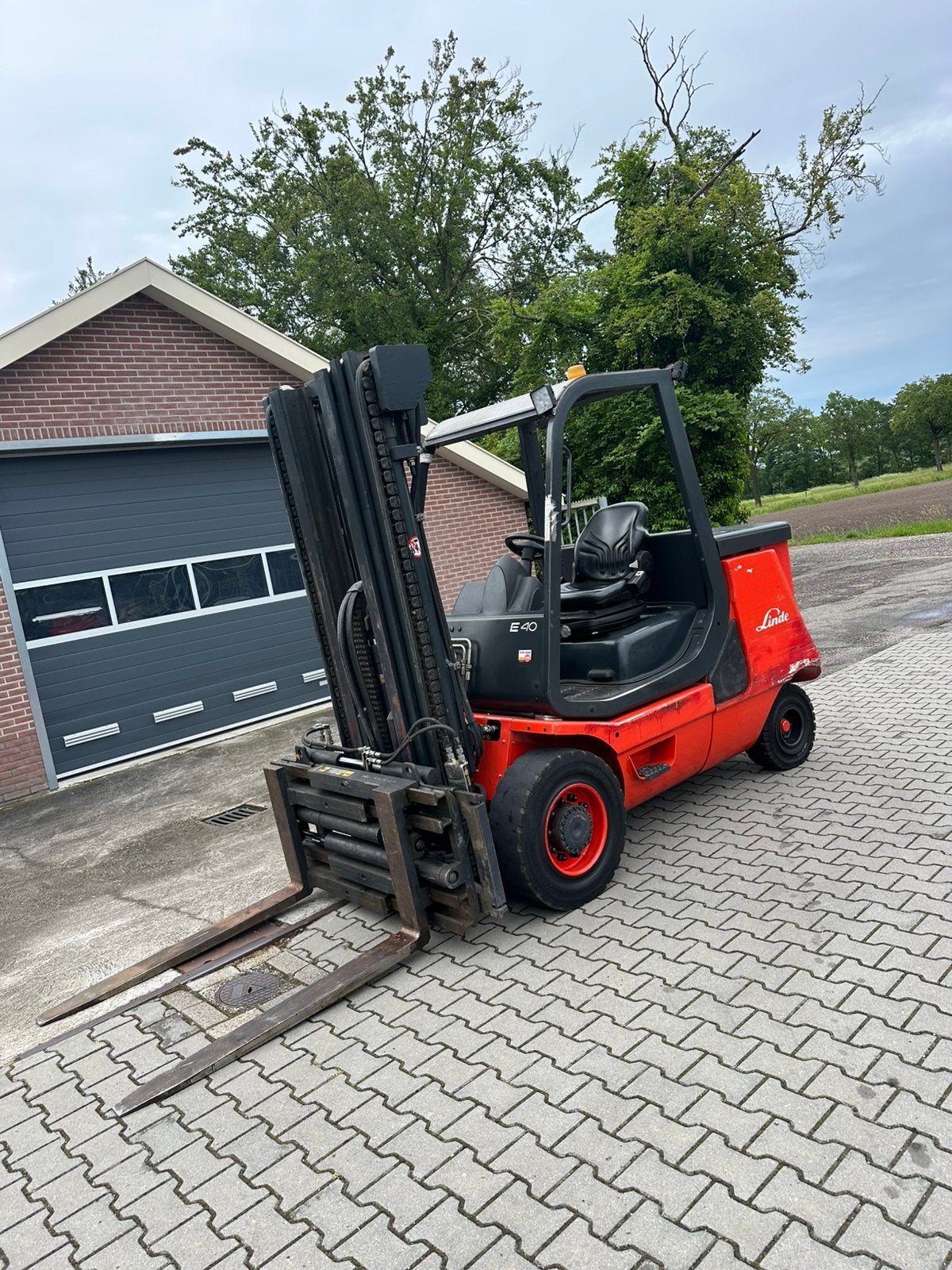 Linde e40p, Zakelijke goederen, Machines en Bouw | Heftrucks en Intern transport, Heftruck, Elektrisch, 3000 tot 4000 kg, Ophalen of Verzenden