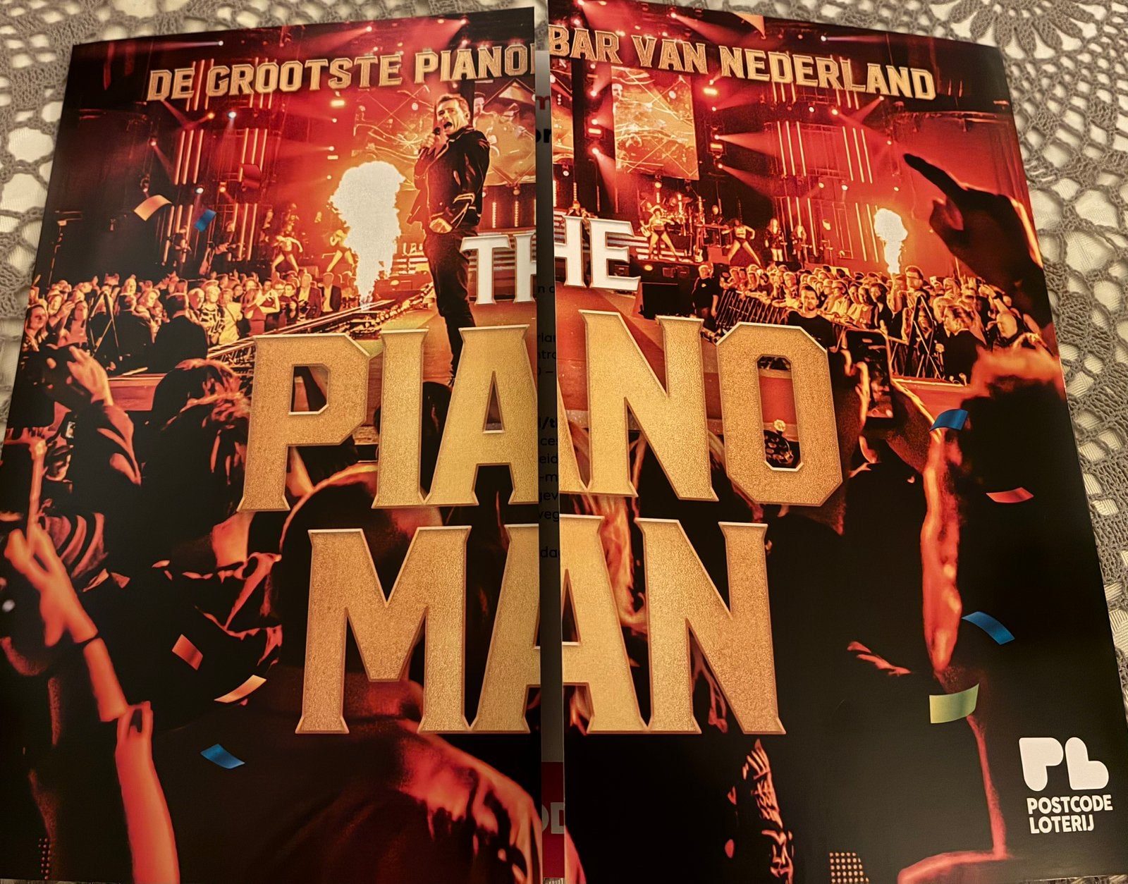 The pianoman kaartjes, Tickets en Kaartjes, Twee personen, December