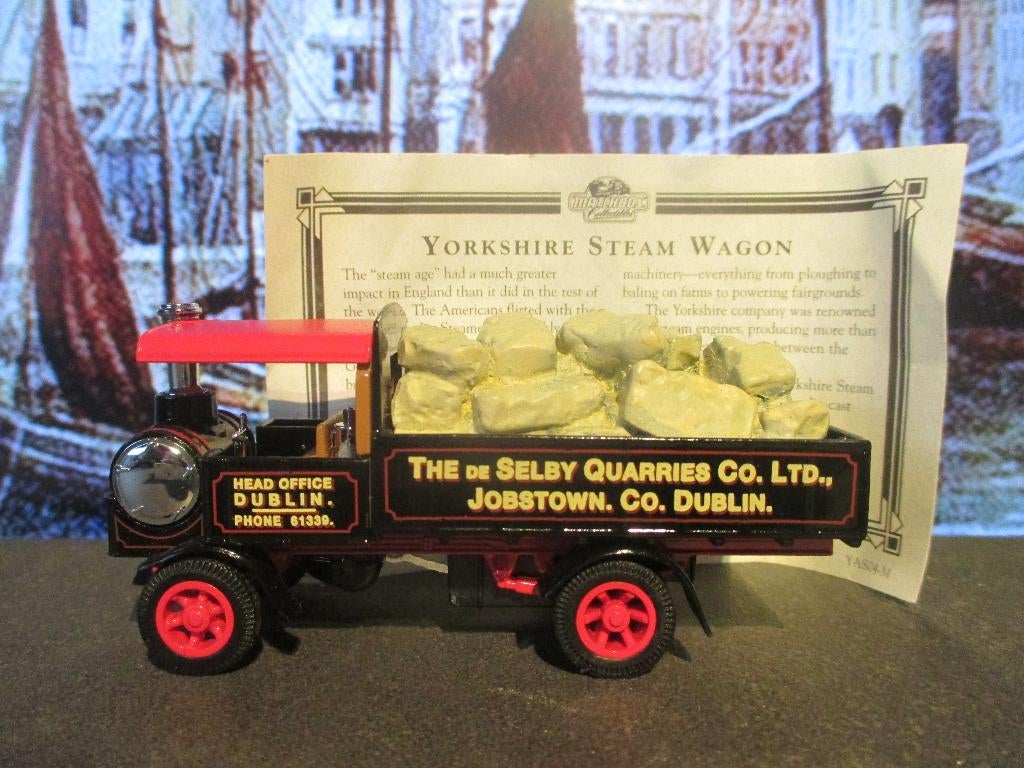 1917 Yorkshire Steam Wagon - Matchbox YAS04-M Stoom Truck, Ophalen of Verzenden, Nieuw, Auto