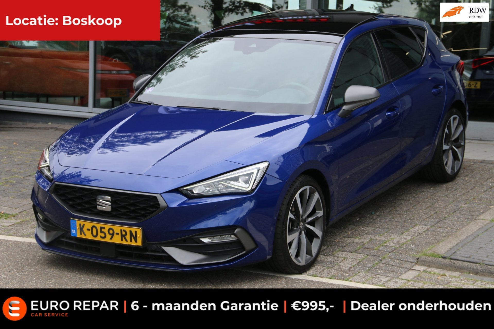 Seat Leon 1.5 eTSI FR Launch Edition PANO-DAK AUTOMAAT!, Dealer onderhouden, Stof, 4 cilinders, 150 pk