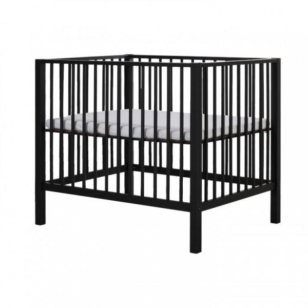 Zwarte Box Robin Babypark inc matras, Ophalen, Zo goed als nieuw, Boxkleed