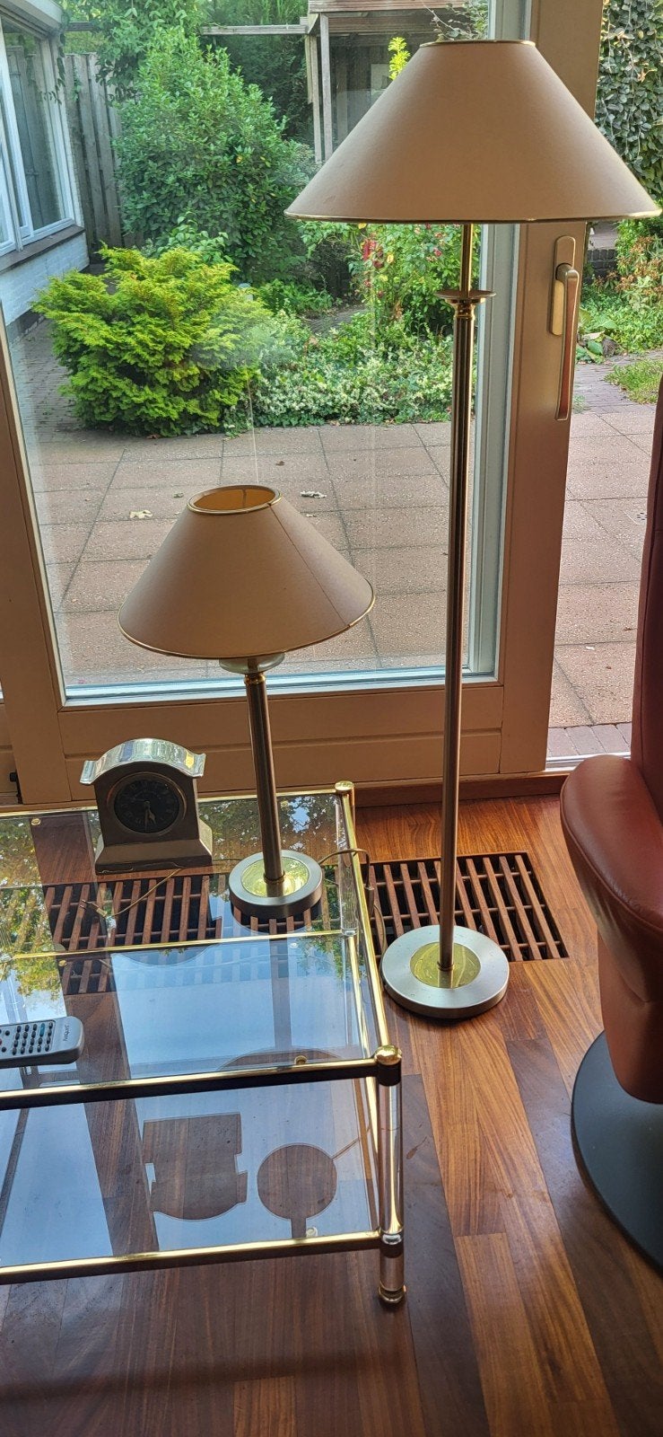 lampenset: sta lamp en tafel lamp, Ophalen, Gebruikt, 100 tot 150 cm