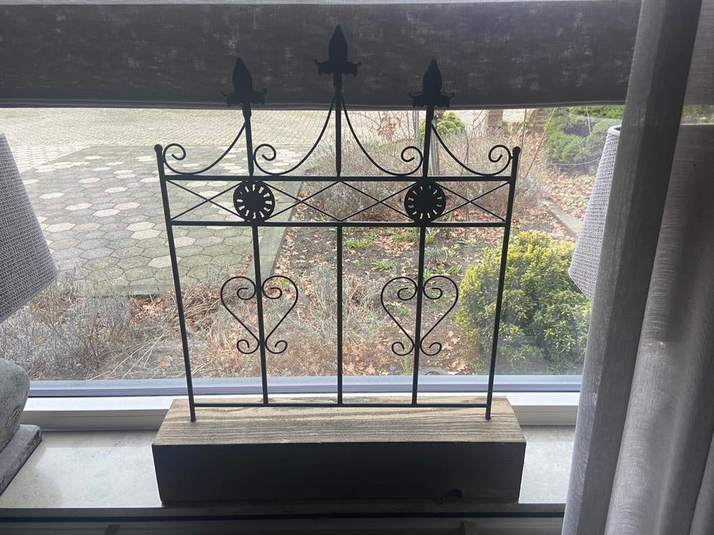 Decoratief raamscherm, Huis en Inrichting, Woonaccessoires | Kamerschermen, Ophalen of Verzenden, Zo goed als nieuw