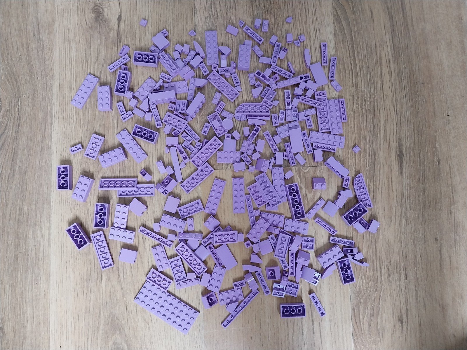 lego stenen medium paars verschillende modellen, Ophalen of Verzenden, Gebruikt