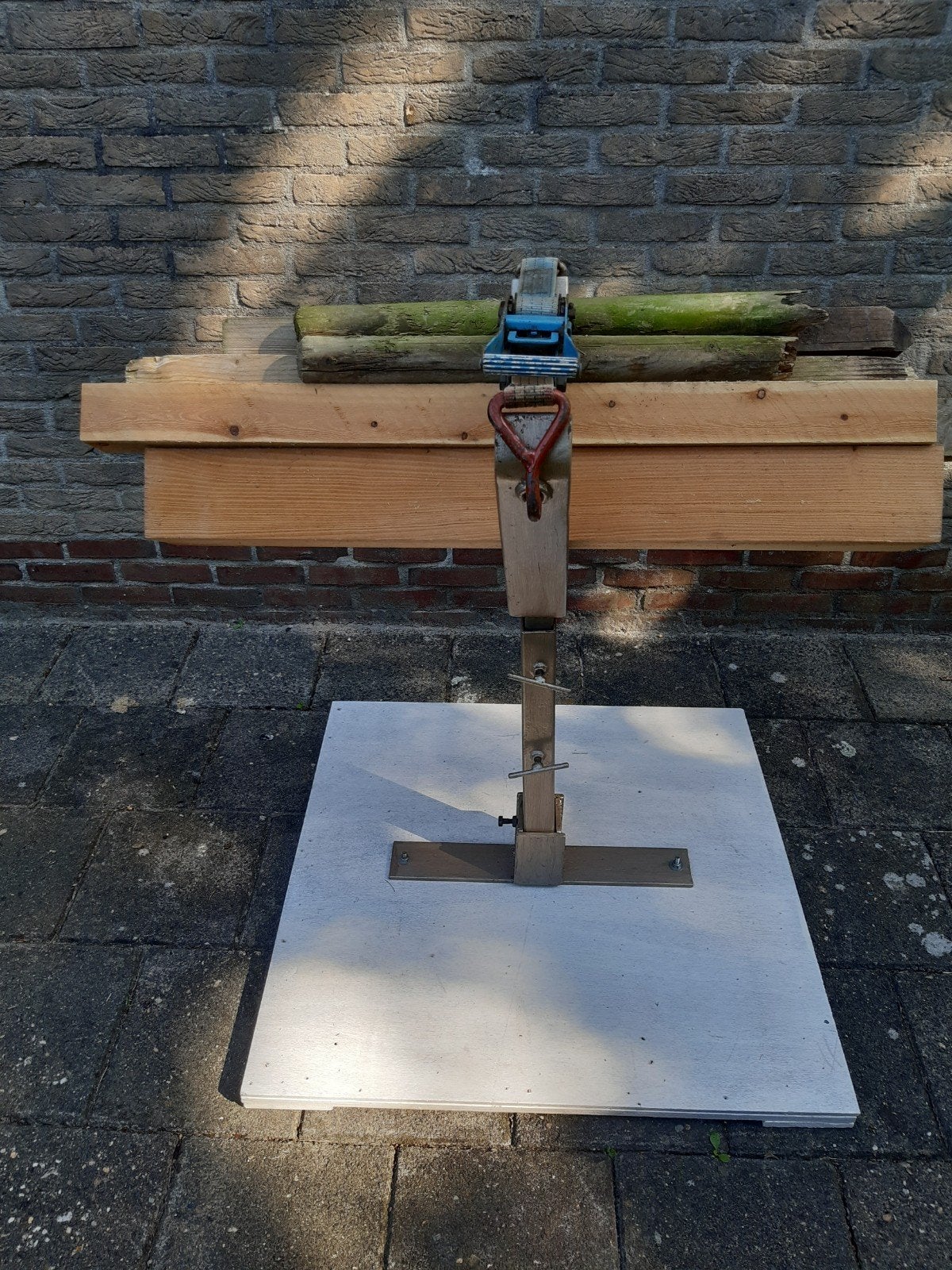 zaagbok., Ophalen, Zweefparasol, Minder dan 1 meter, Verstelbaar