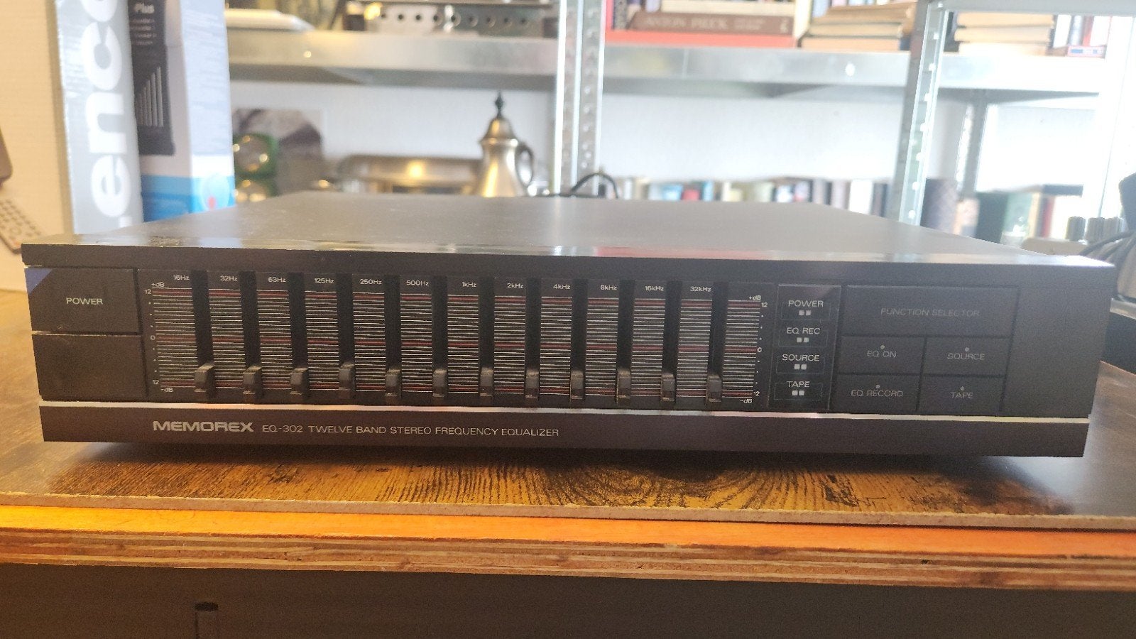 Memorex EQ-302 Twelve Band Stereo Frequency Equalizer, Ophalen, Gebruikt, Overige merken, Losse componenten