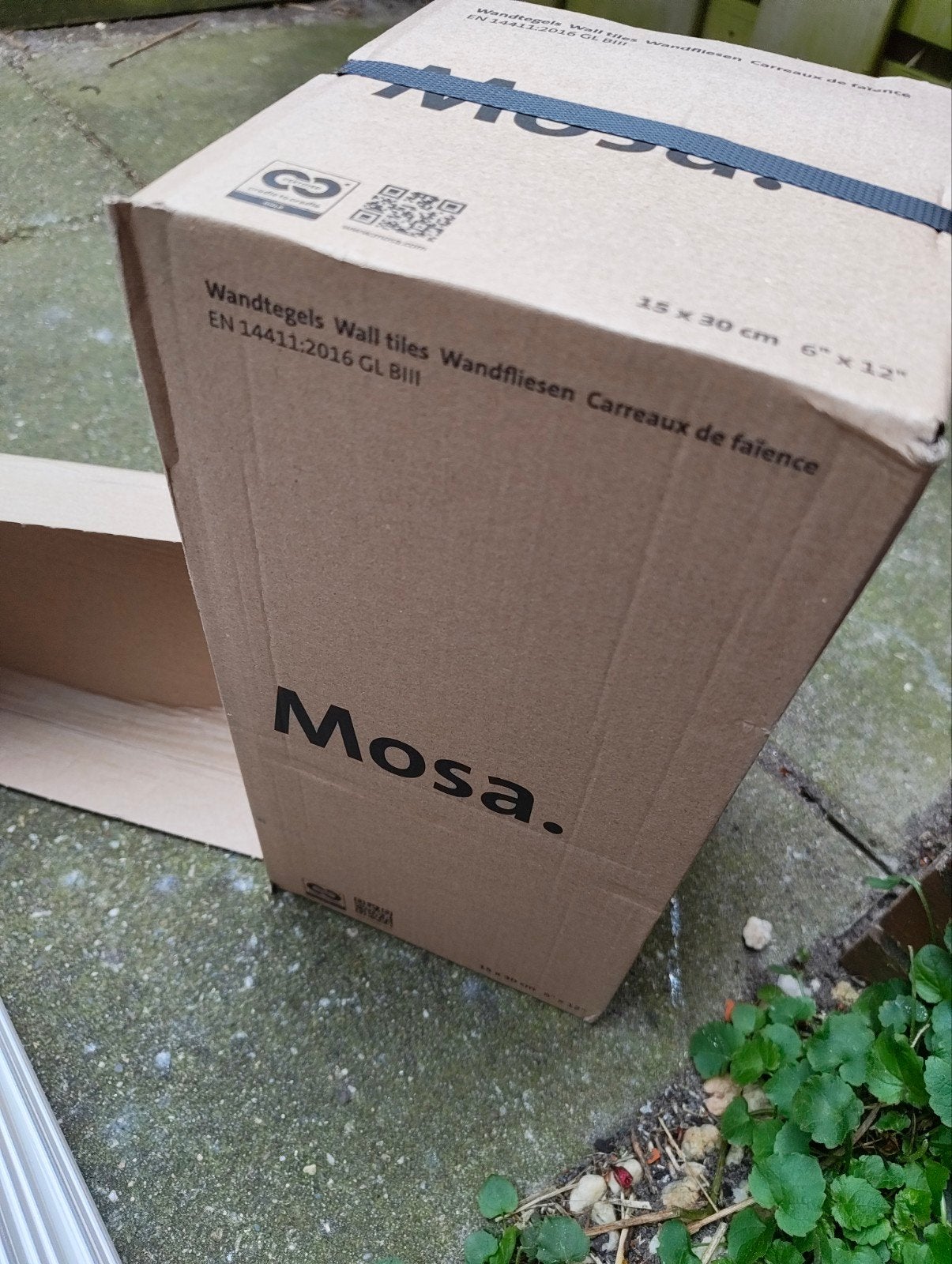 Mosa wandtegels wit 15x30 cm - ca 7 m², Doe-het-zelf en Verbouw, Tegels, Ophalen of Verzenden