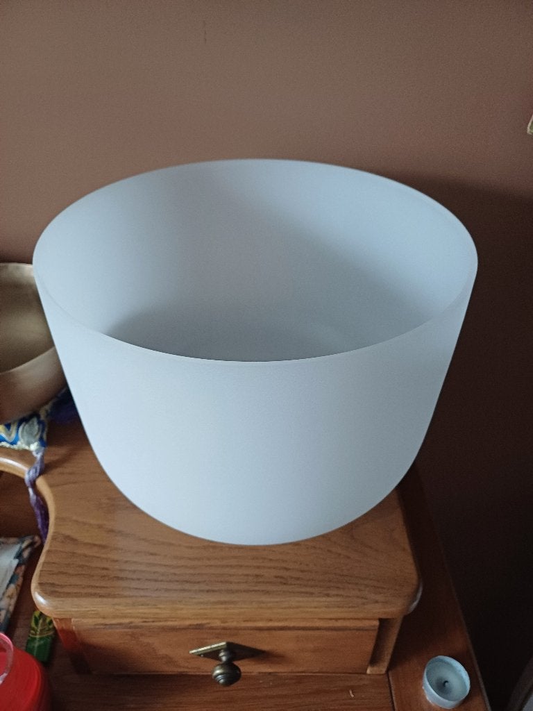 Crystal Singing Bowl, Muziek en Instrumenten, Ophalen, Nieuw, Melodische percussie