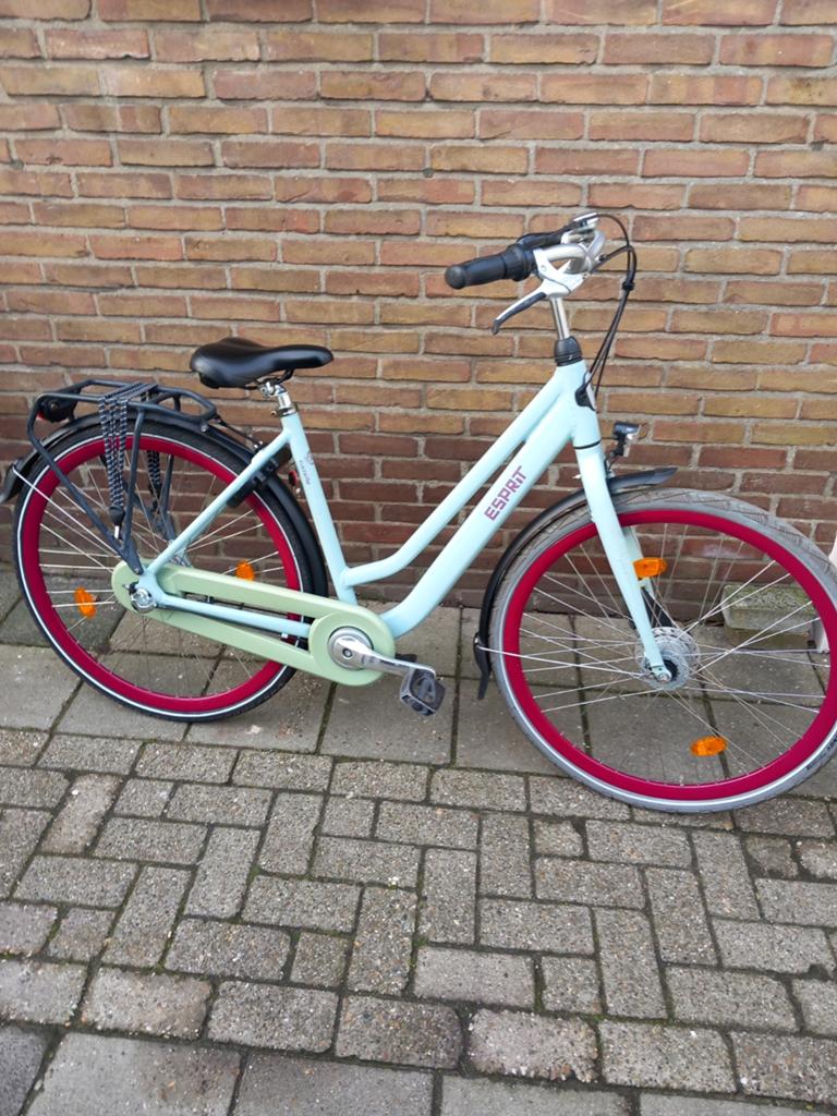 Gazelle Esprit [53cm] Meidenfiets / Schoolfiets., Gebruikt, Trommelrem, Ophalen, 26 inch of meer