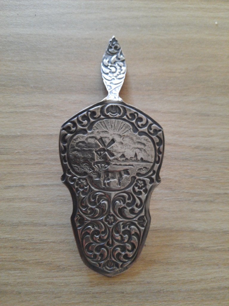 Taartschep pako zilver, Antiek en Kunst, Ophalen of Verzenden