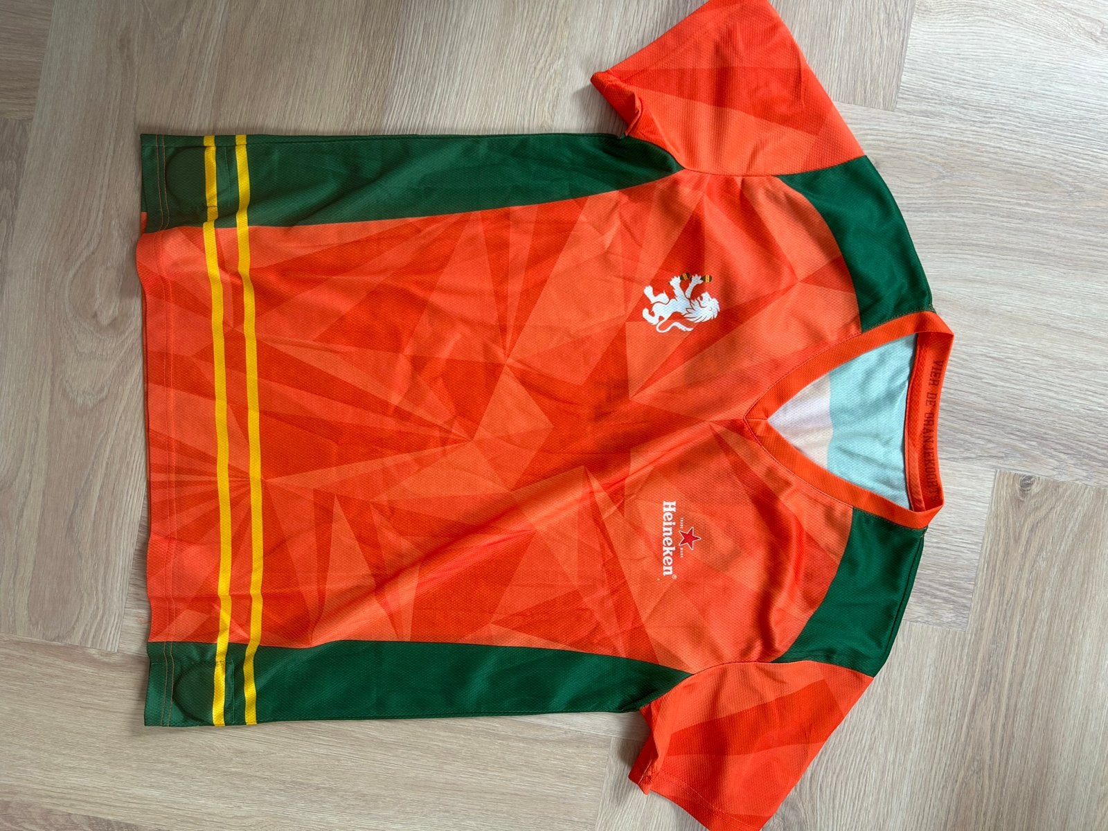 Oranje voetbalshirt "Samba 2014" - One Size, Maat 38/40 (M), Verzenden, Overige typen, Oranje