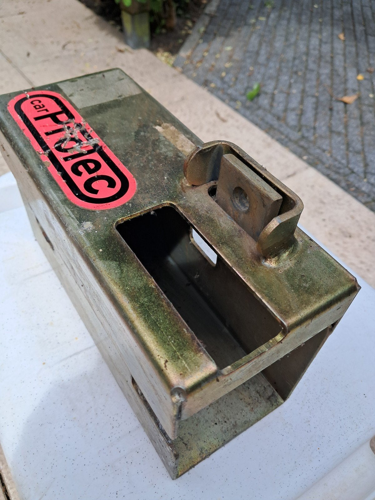 CarProtec Dissel slot voor aanhanger/caravan, Ophalen of Verzenden, Gebruikt