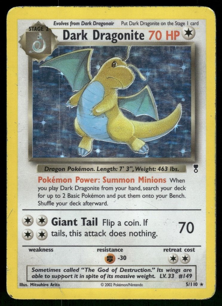 Dark Dragonite 5/110 - Legendary Collection (Poor), Verzenden, Gebruikt