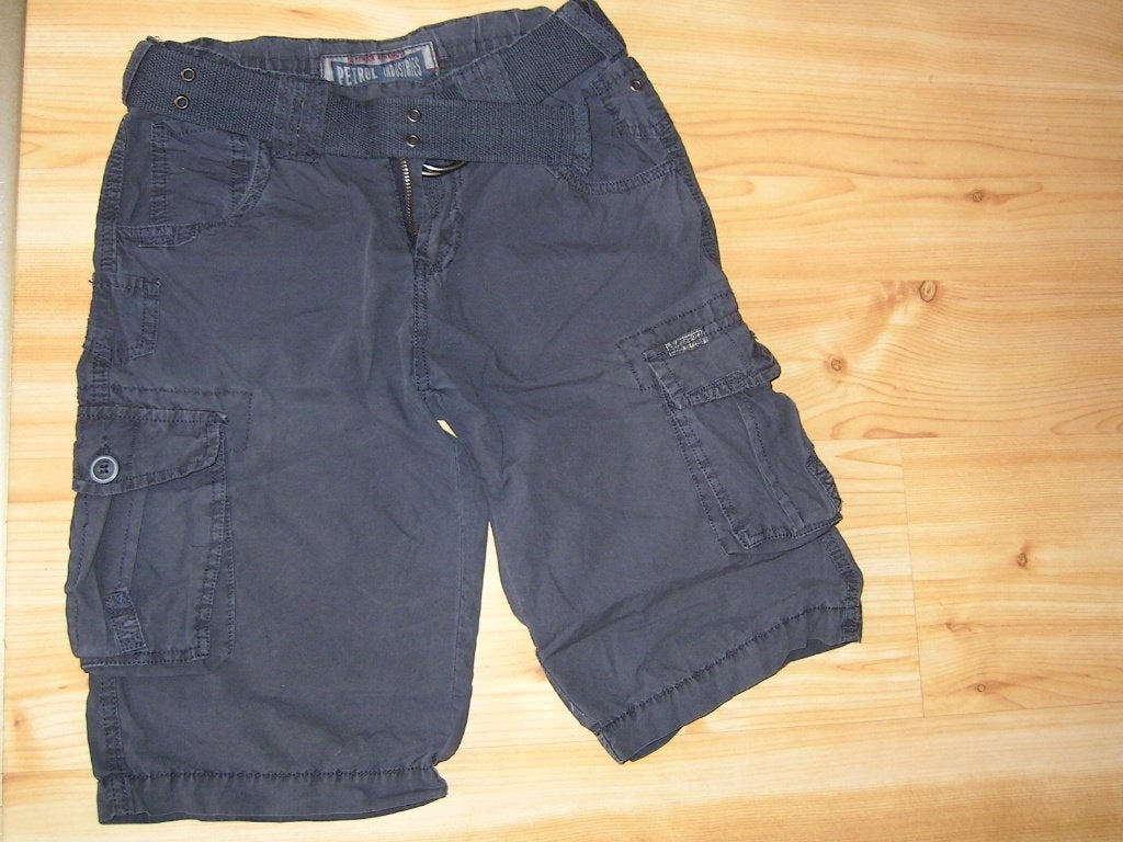 Petrol donkerblauwe short 152, Kinderen en Baby's, Kinderkleding | Maat 152, Broek, Petrol Industries, Ophalen of Verzenden, Zo goed als nieuw
