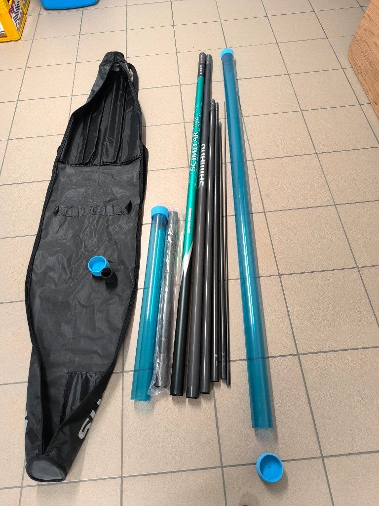 Shimano scimitar 950, Ophalen, Nieuw, Vaste hengel