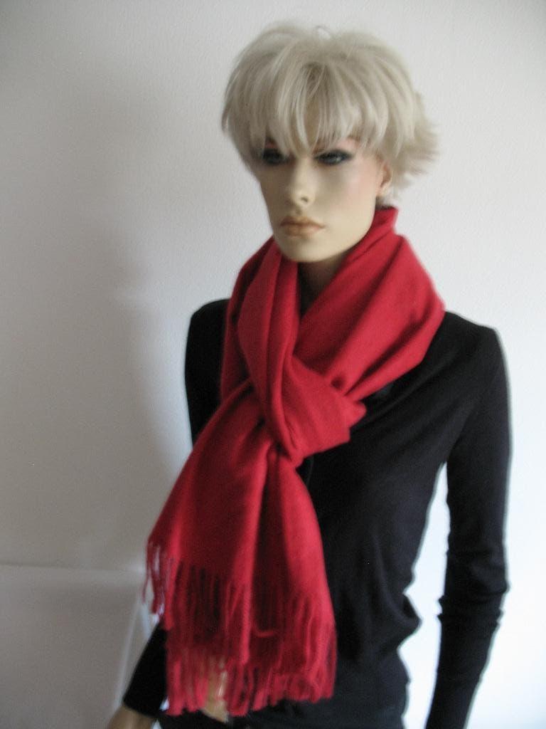 Sky Cashmere Pashmina Sjaal Fuchsia roze, Ophalen of Verzenden, Nieuw, Maat 46/48 (XL) of groter, Sjaal