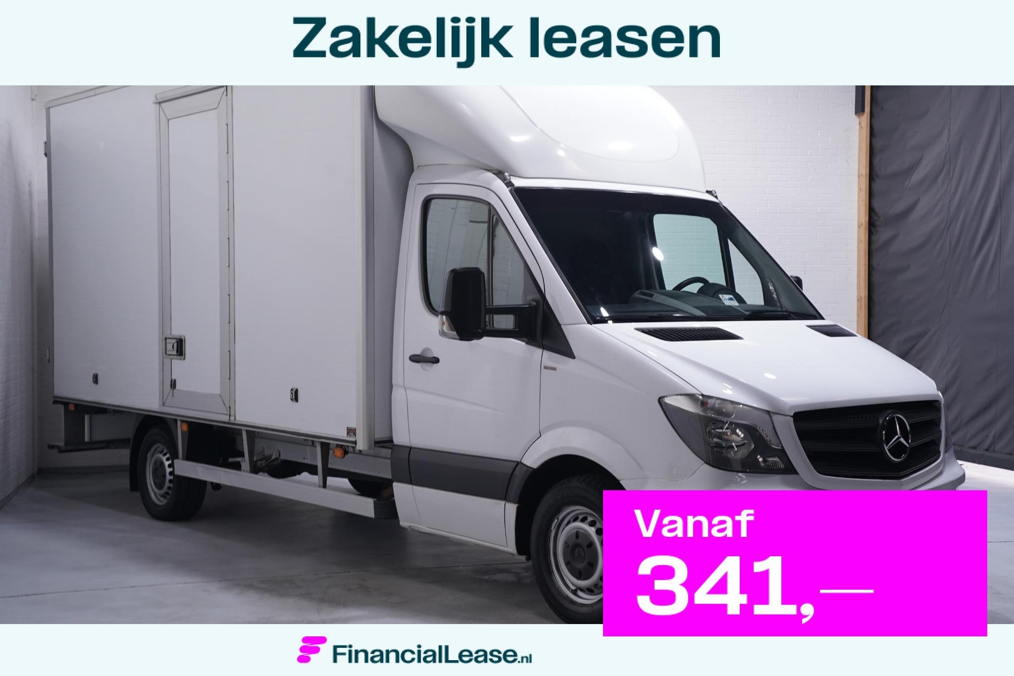 Mercedes-Benz Sprinter 311 CDI Automaat Bakwagen met Deuren, 4 cilinders, Wit, Bedrijf, Diesel