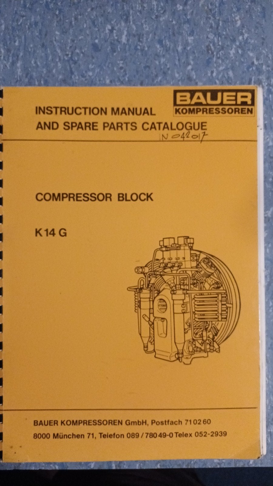 Ademlucht compressor handleiding., Ophalen of Verzenden