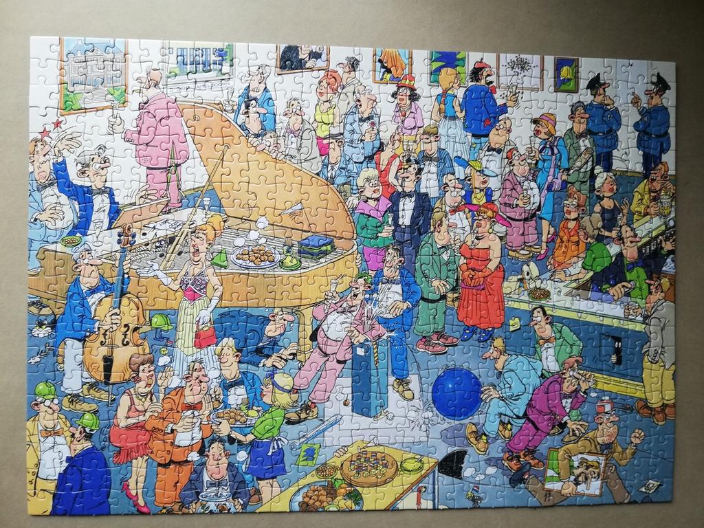 Jan van Haasteren Puzzel, Hobby en Vrije tijd, Denksport en Puzzels, Zo goed als nieuw, Legpuzzel, 500 t/m 1500 stukjes, Verzenden