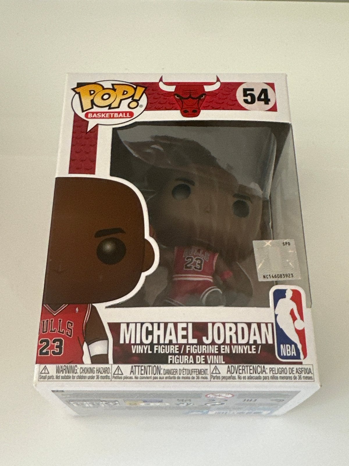 Funko Pop! Michael Jordan Chicago Bulls NBA #54, Ophalen of Verzenden, Nieuw