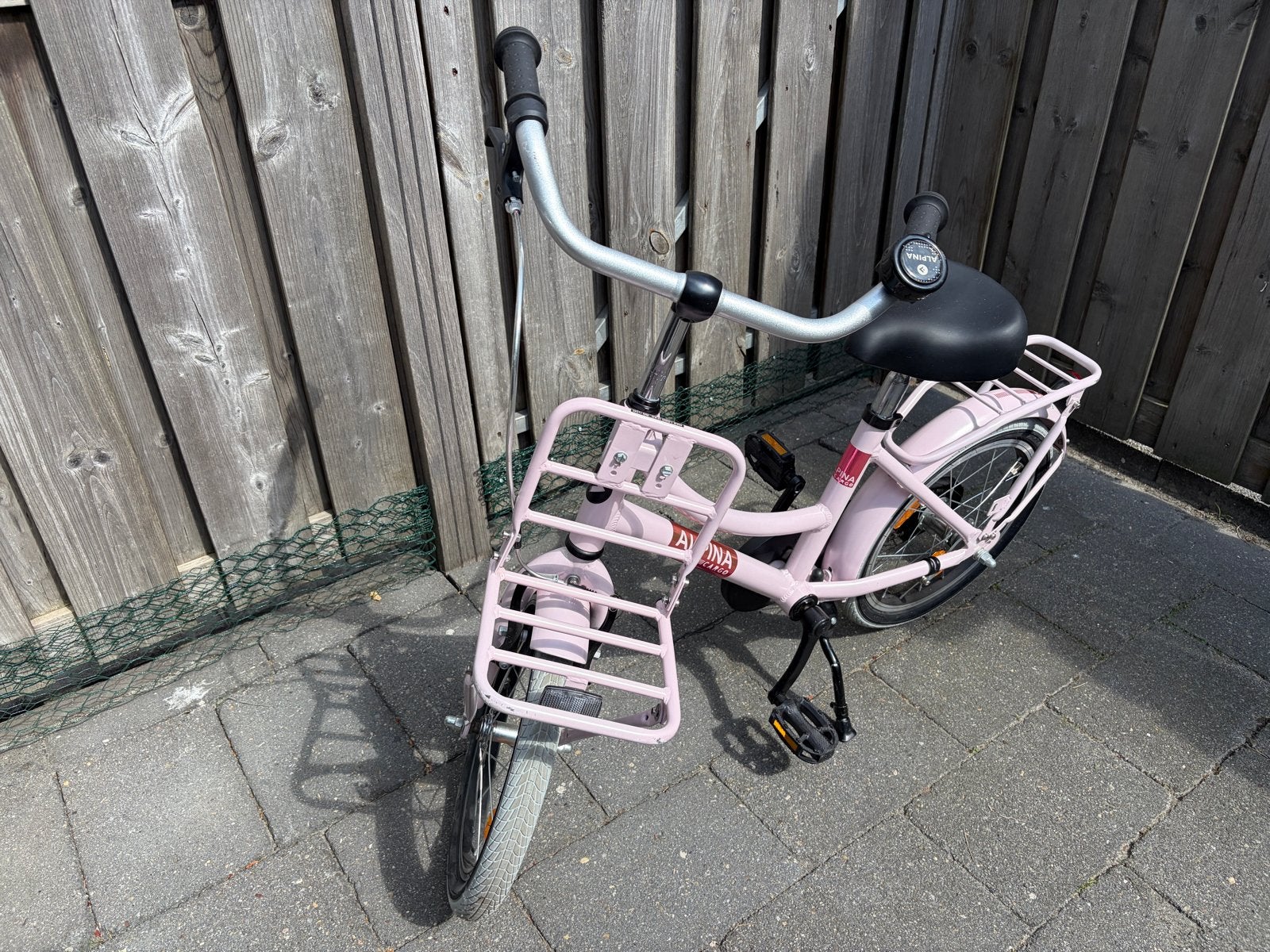 Alpina Clubfiets 16 inch Roze - Gebruikt, Fietsen en Brommers, Fietsen | Kinderfietsjes, Ophalen, Gebruikt, Terugtraprem, 16 tot 20 inch