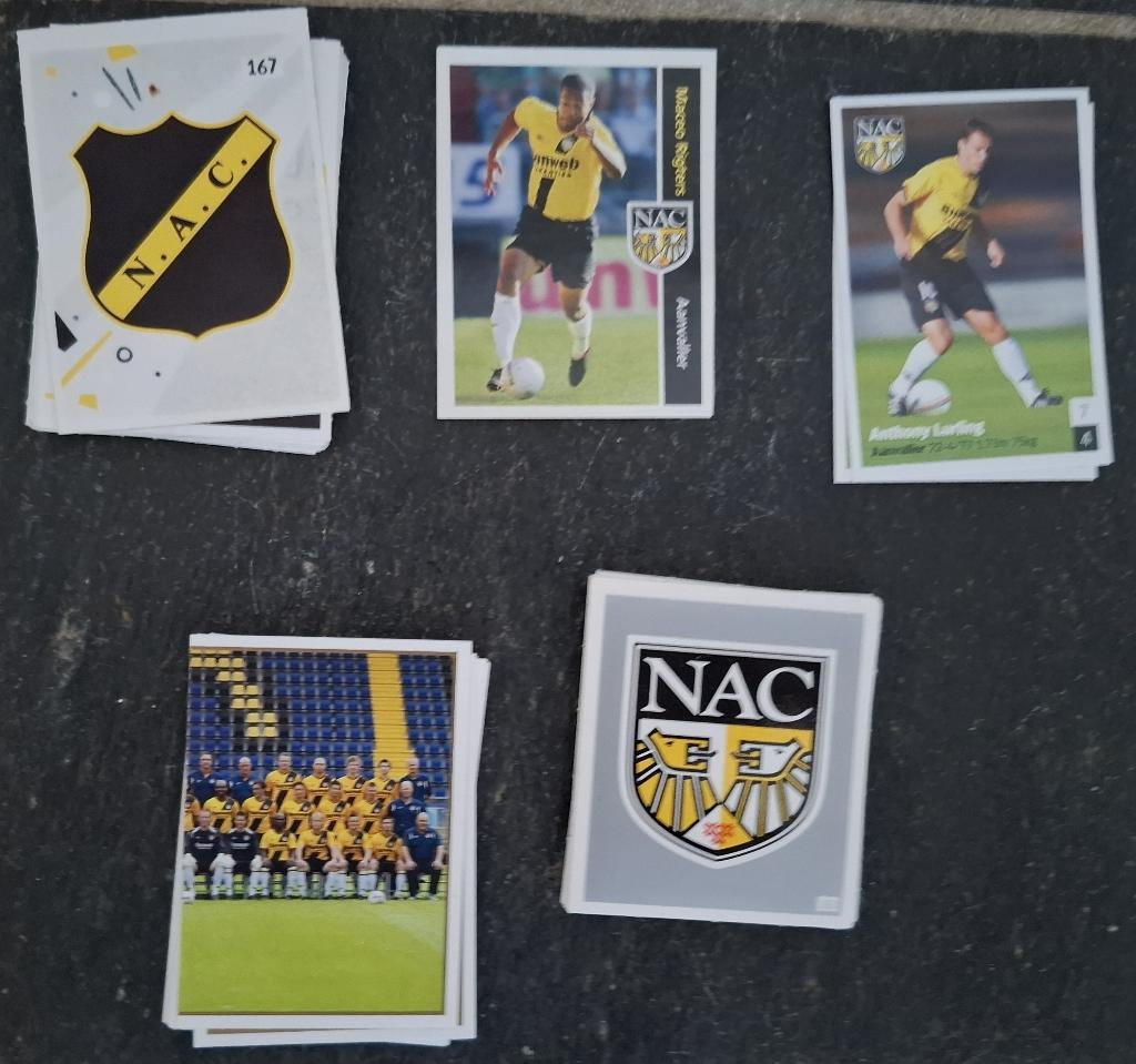 NAC Breda stickers, Verzamelen, Ophalen of Verzenden, Zo goed als nieuw, NAC Breda, Poster, Plaatje of Sticker