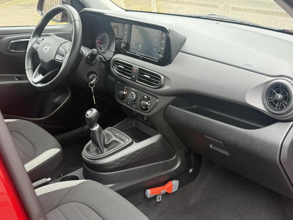 Hyundai i10 1.0 Comfort Carplay Cruise Airco Eerste Eigenaar, Auto's, Voorwielaandrijving, Stof, Gebruikt, 899 kg