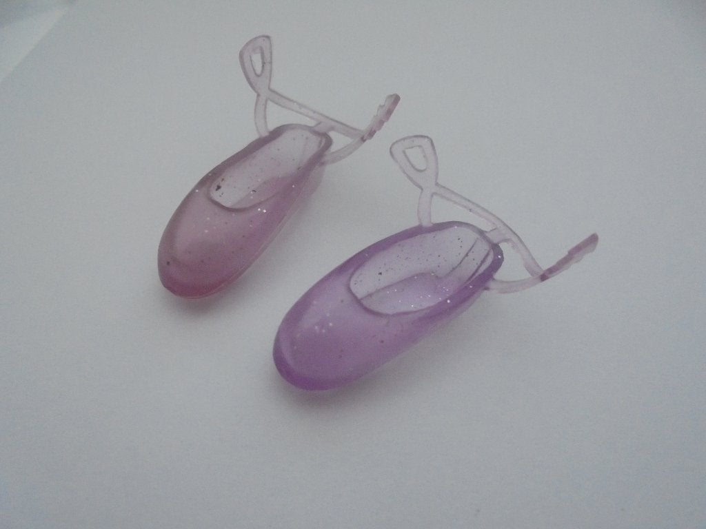 barbie ballet schoenen doorzichtig lila nieuw, Kinderen en Baby's, Speelgoed | Poppen, Ophalen of Verzenden, Nieuw, Barbie