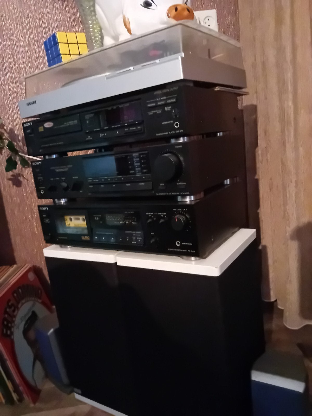 Mooie vintage stereo set van Sony losse delen, Ophalen of Verzenden