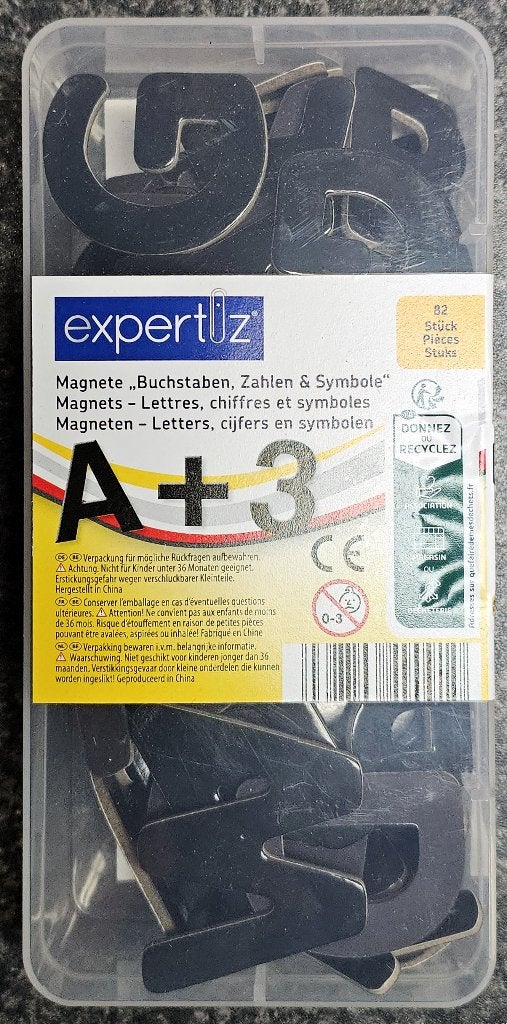 Magnetische Letters, Cijfers & Symbolen 82 Stuks Nieuw, Ophalen of Verzenden, Nieuw, Knutselen