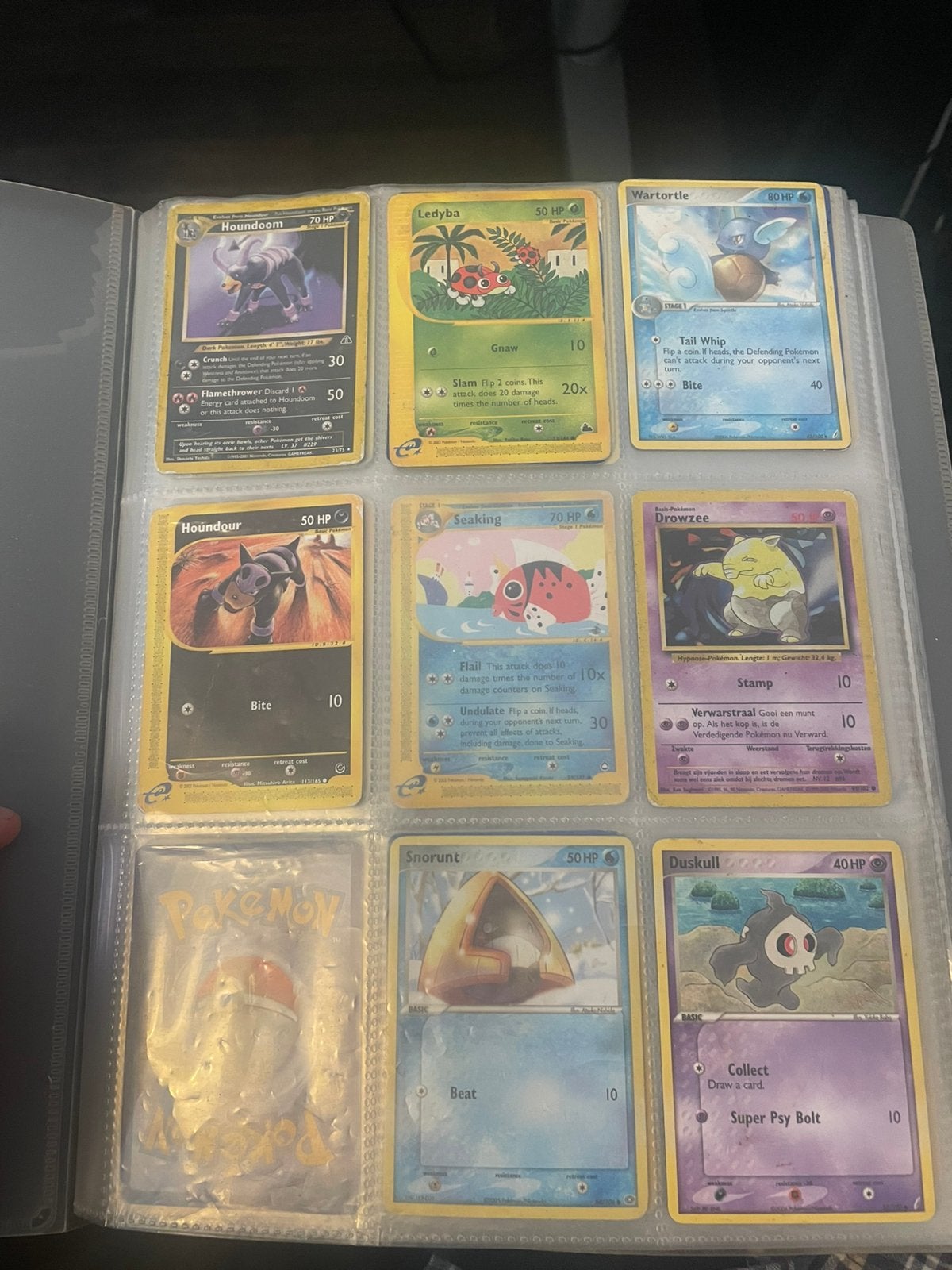 Hele pokemon binder vol met oude kaarten, Hobby en Vrije tijd, Verzamelkaartspellen | Pokémon, Ophalen, Gebruikt, Meerdere kaarten