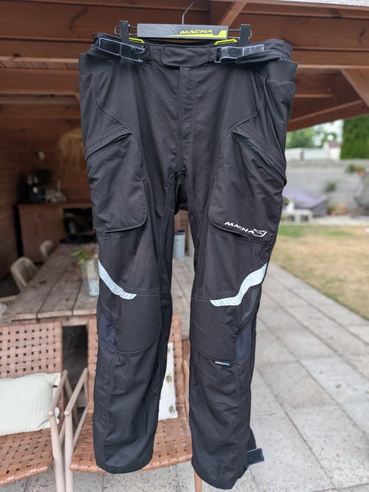 Macna motorbroek met knieprotectoren - Maat XXL, Heren, Ophalen of Verzenden, Broek | textiel, Tweedehands