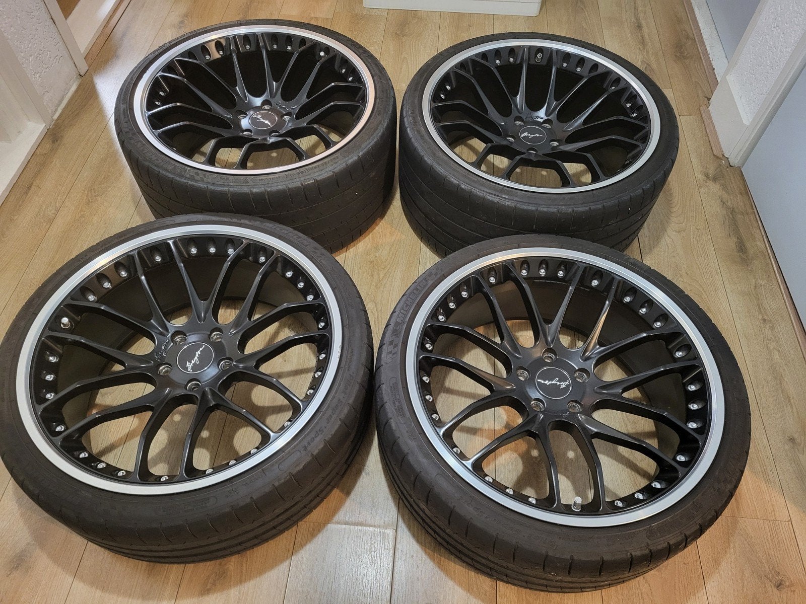 Breyton 21 inch.Bmw.5×120, Gebruikt, 285 mm, Banden en Velgen, Personenwagen