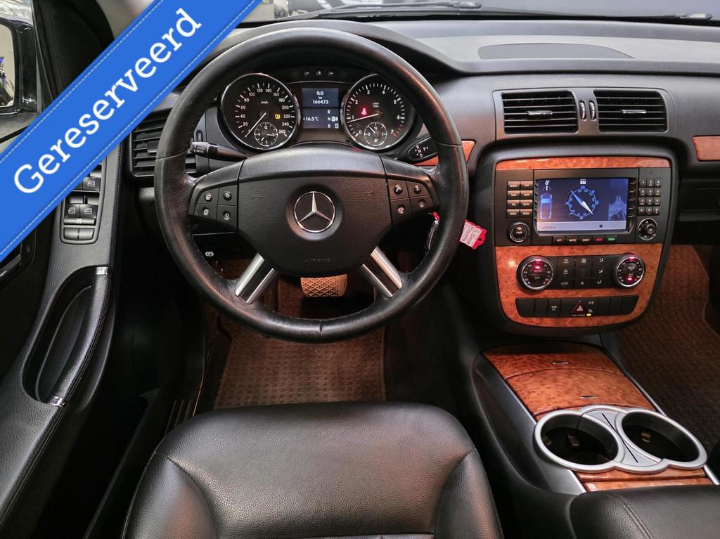 Mercedes R-klasse 350 Lang 4-Matic | Automaat | 6 persoons |, Auto's, Mercedes-Benz, Automaat, 138 €/maand, Zwart, Vierwielaandrijving