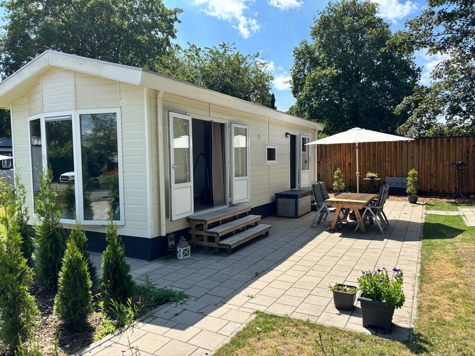 Te huur - volledig opgeknapt chalet in Beek (Montferland), In bos, 2 slaapkamers, Gelderland en Veluwe, Chalet, Bungalow of Caravan
