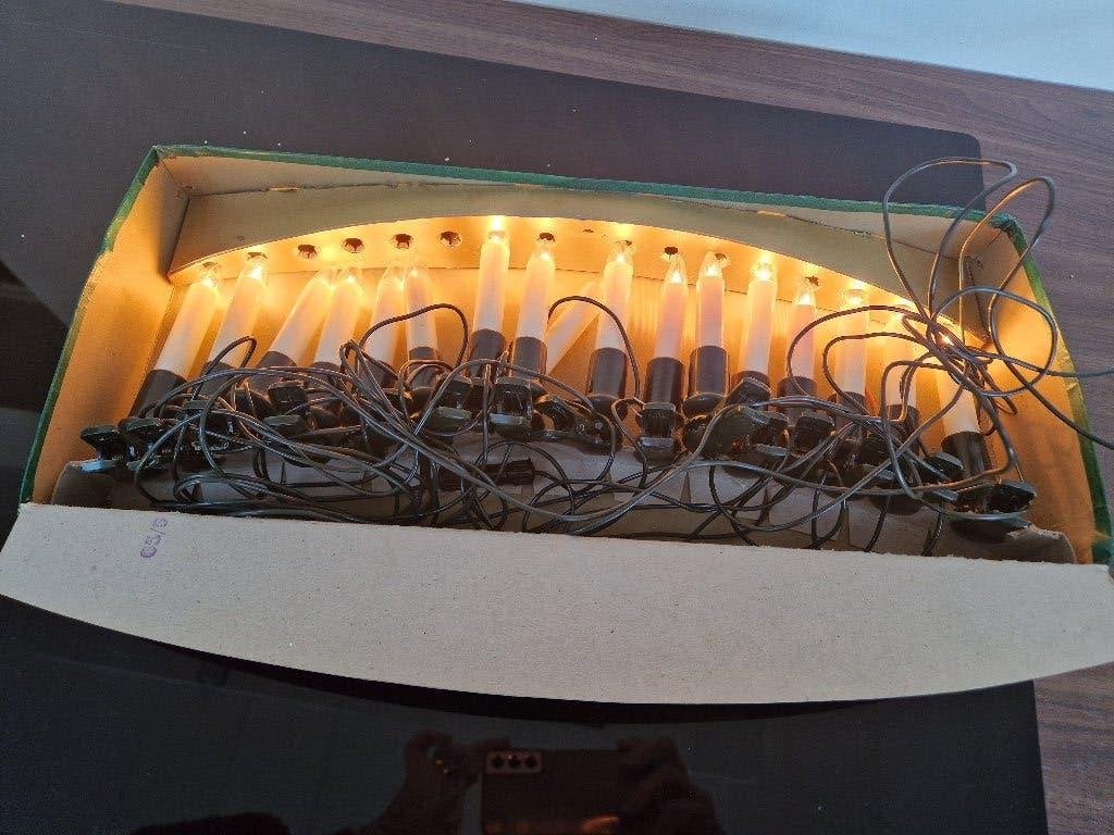 OSRAM nostalgische kerstverlichting, 16 kaarsjes, Ophalen of Verzenden, Zo goed als nieuw