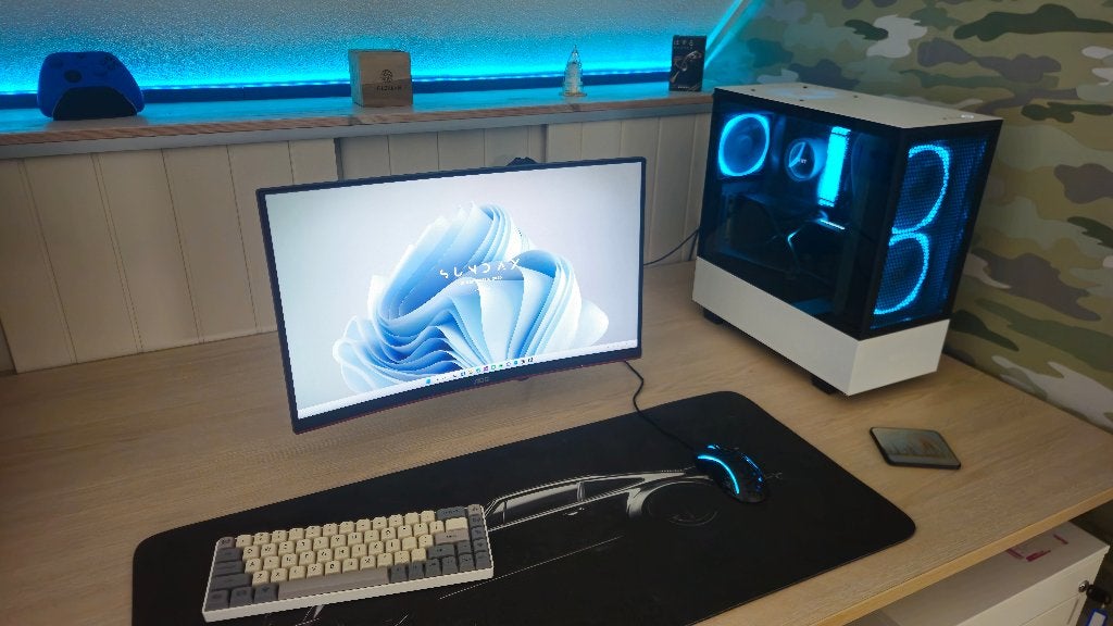 Foto 2 van Gaming pc set